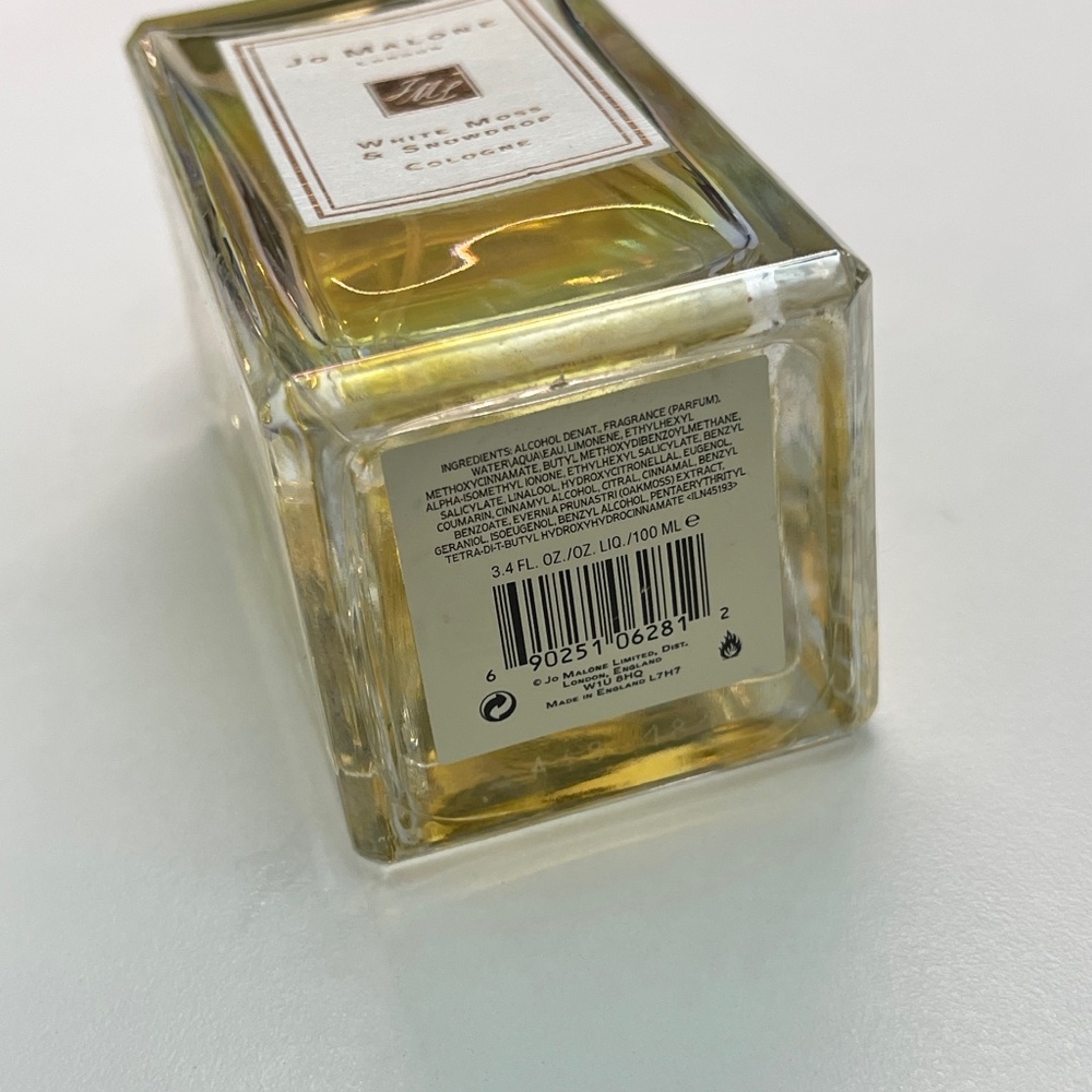 Jo Malone White Moss & Snowdrop Cologne 3.4 oz/100ml fragrance spray - Picture 4 of 8